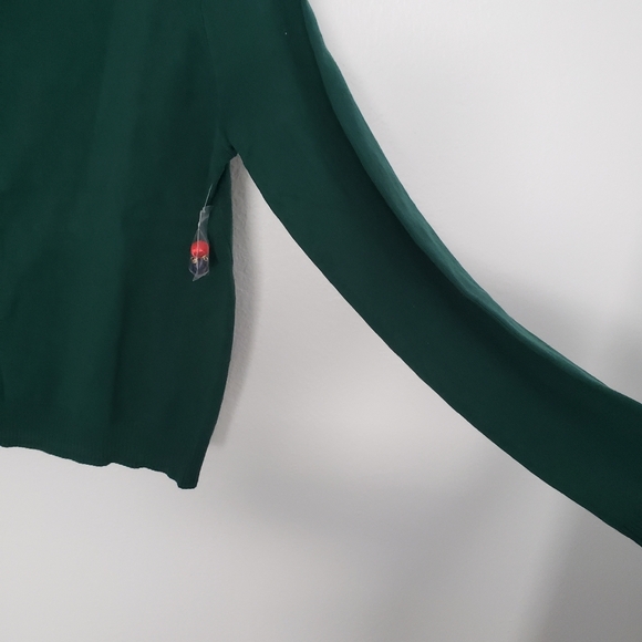 Modcloth rare green cardigan Size L diff buttons - Picture 3 of 7